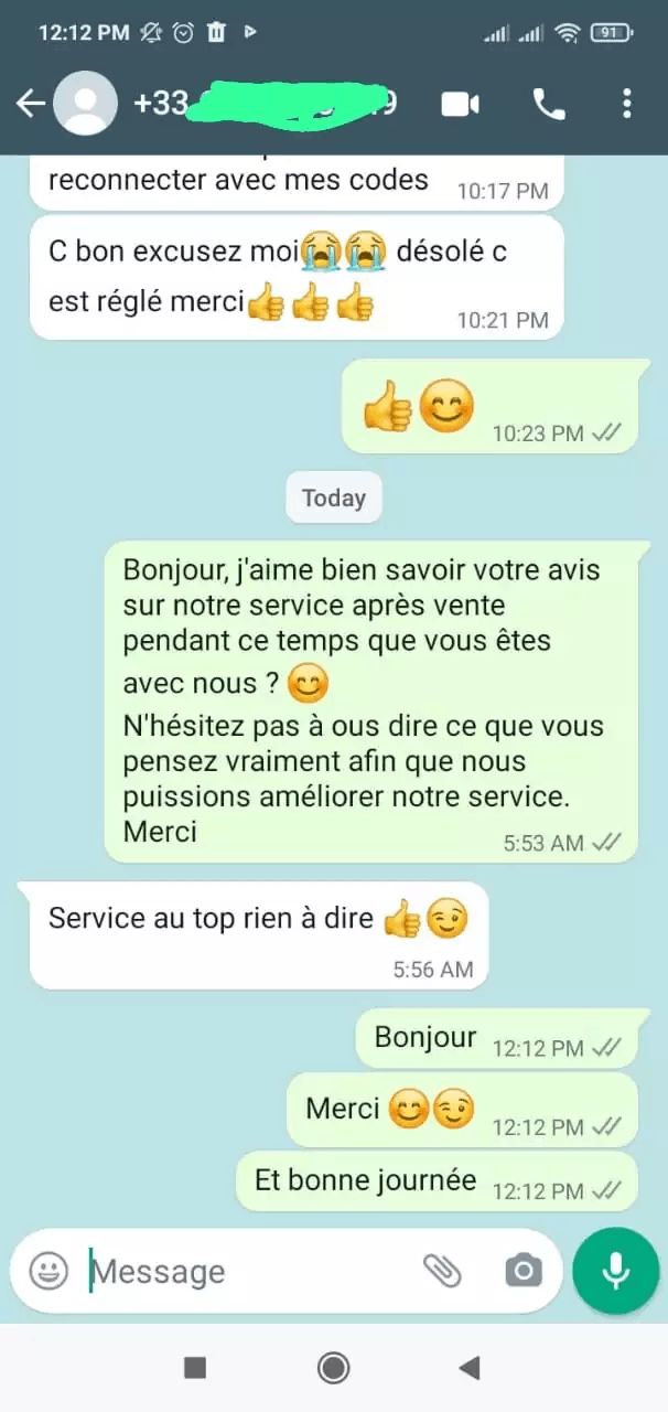 Abonnement iptv senegal
